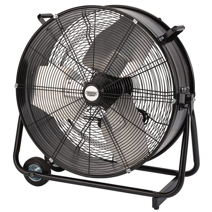 Refurbished - Draper 230V High Flow Drum Fan, 24"/600mm, 330W