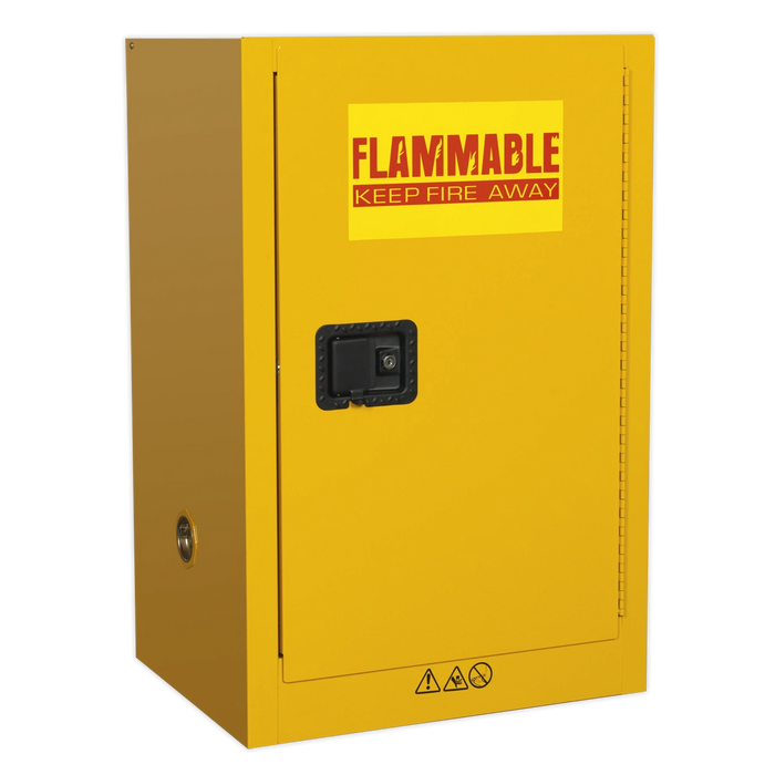 Refurbished - Sealey Flammables Storage Cabinet 585 x 455 x 890mm