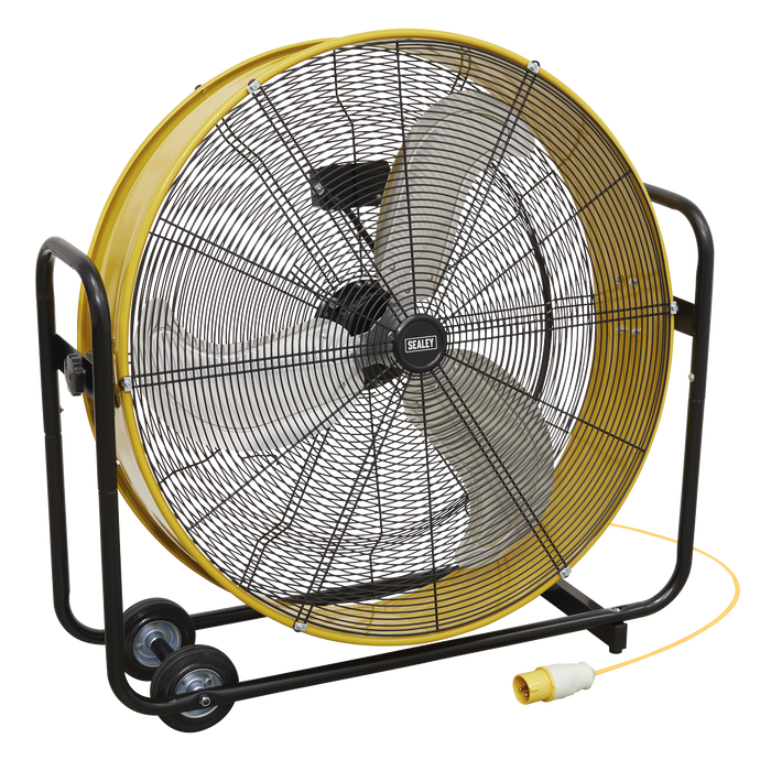 Refurbished - Sealey Industrial High Velocity Drum Fan 30" 110V